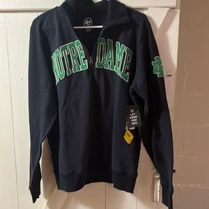Notre Dame Quarter zip
